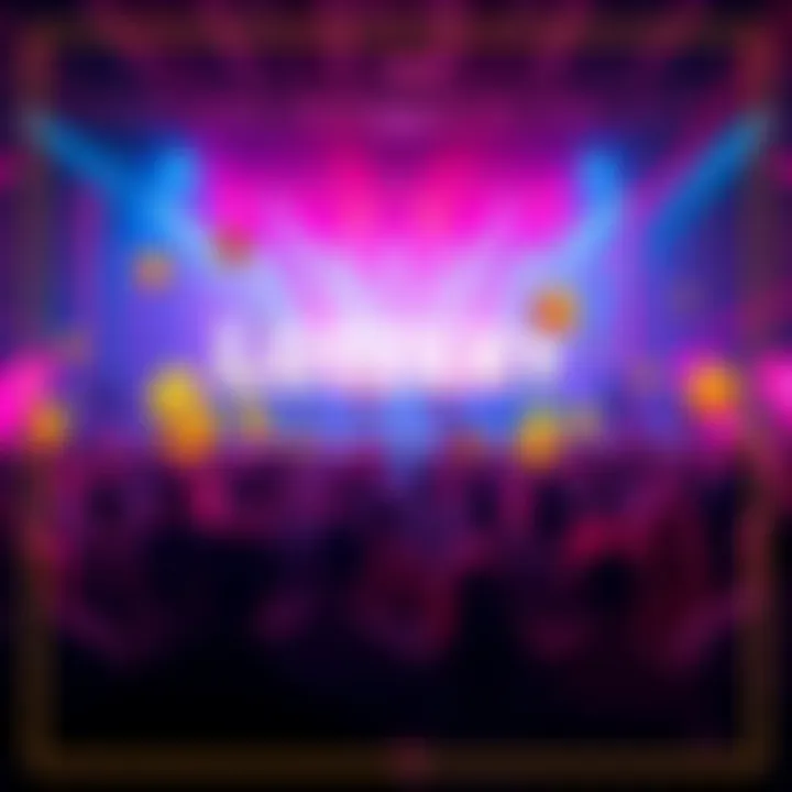 A bright graphic showcasing prizes from $1 to $300k with lottery symbols and excitement