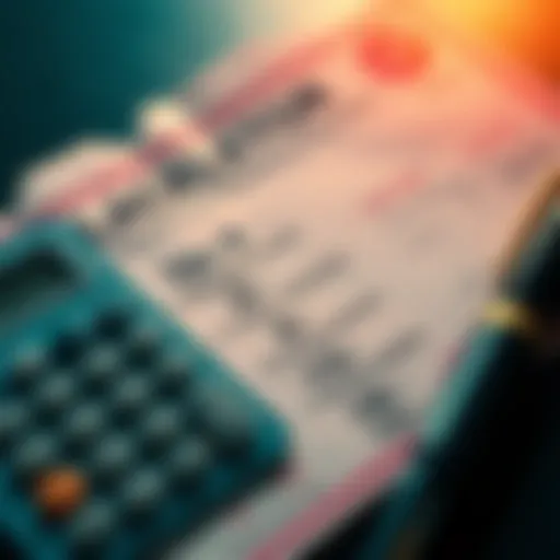 A close-up of a lottery ticket alongside a calculator and a pen, representing choices and next steps for winners.