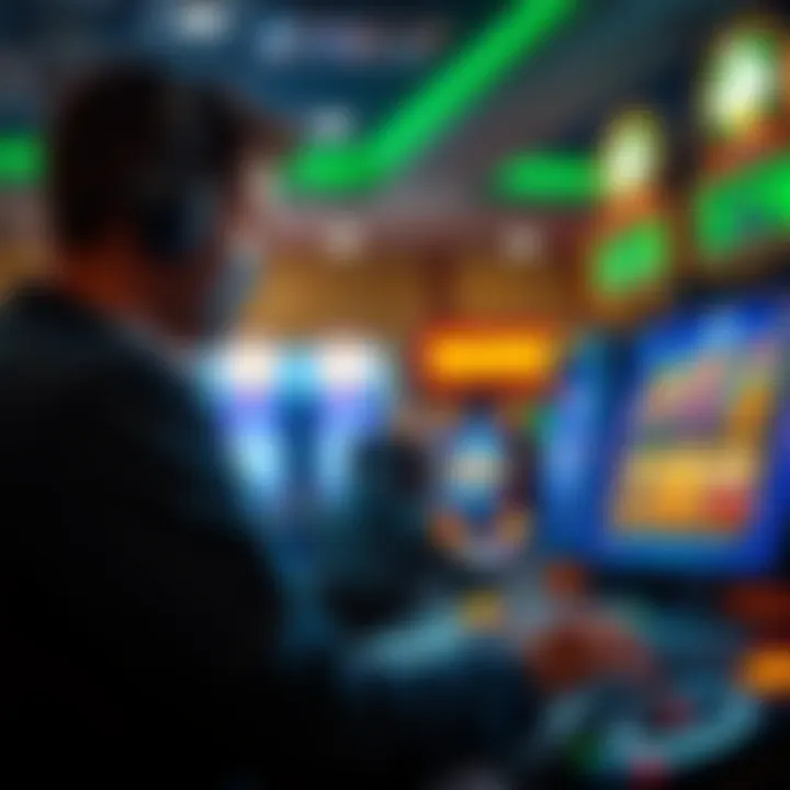 A player checking their cashout options on Luckslots, with a focus on withdrawals and gaming interface.