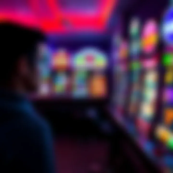 A person looking at a variety of slot machine games available on Luckyland, considering their options after investing $150.