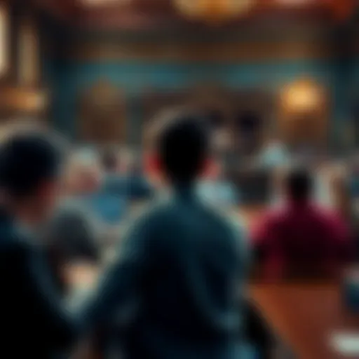 Maine lawmakers vote on a bill to ban online betting systems with concerned citizens watching in the background.