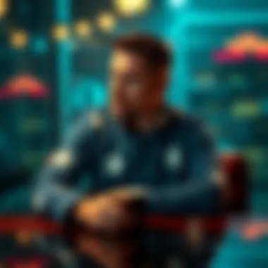 A man reflecting on his past A man sitting alone at a table, looking contemplative with a coffee cup, symbolizing recovery after losing money from gambling