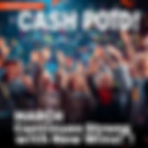 Group of people celebrating their achievements in March with confetti and smiles