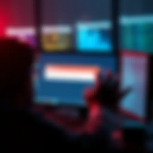 A frustrated person looking at a computer screen with an error message about incorrect password on Matchpay.