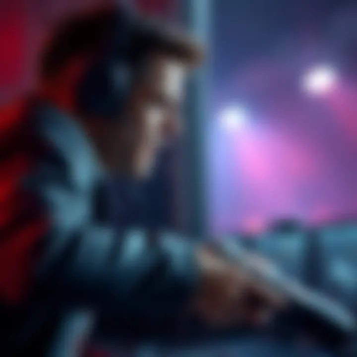 Maurice Hawkins being attacked by an opponent during a private game without audio