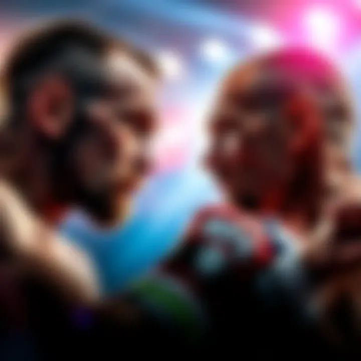 McGregor and Holloway Face Off Conor McGregor and Max Holloway square off in UFC 329, showcasing their intense rivalry