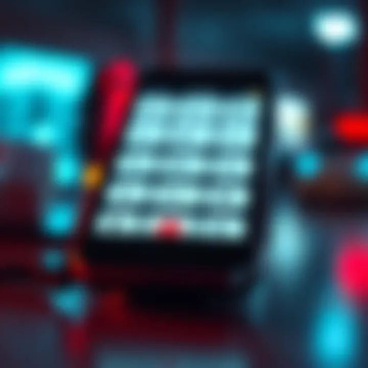 Missed Opportunities A phone with multiple missed call notifications, symbolizing lost chances and frustrations in daily life.