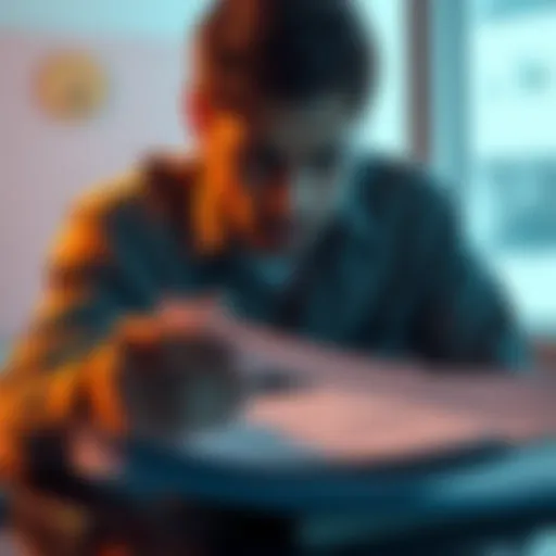 A person looking frustrated while reviewing documents and reports about a failed situation.