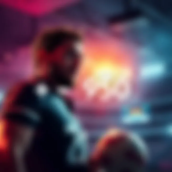 A vibrant graphic showing betting odds of +950 for ML CANNON, highlighting excitement for bettors tonight.