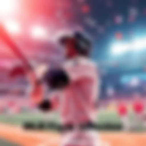 A baseball player being selected during the MLB draft, showcasing the excitement of the moment.