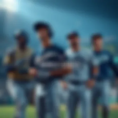 MLB World Series Game 3 Preview Baseball players from Brewers and Rays preparing for the game with excitement