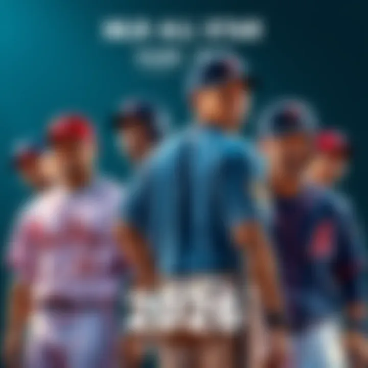 MLB All Star Game 2026 Preview Players from the American and National League preparing for the MLB All Star Game, showcasing their team jerseys and gear