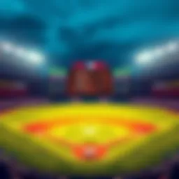 MLB Betting Analysis A view of a baseball field with betting odds displayed on a scoreboard, highlighting MLB games for August 8, 2026.