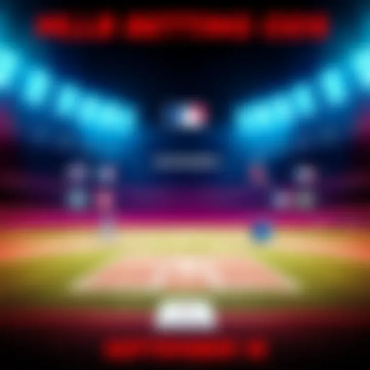 A visual representation of MLB betting odds with team logos and matchups for games on September 18.