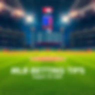 A baseball field with betting odds displayed on a scoreboard, showing excitement for the games on August 22, 2026.