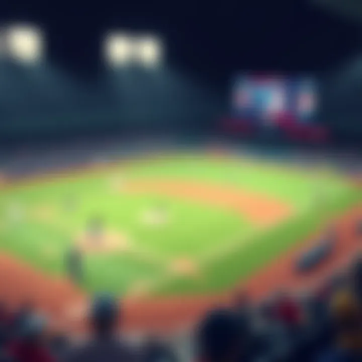 A baseball field with players in action during a game, showcasing teams competing on August 17.
