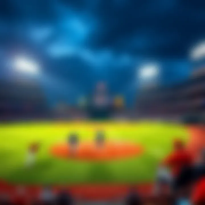 A baseball field with players preparing for a game, highlighting the excitement of MLB betting on August 15, 2025