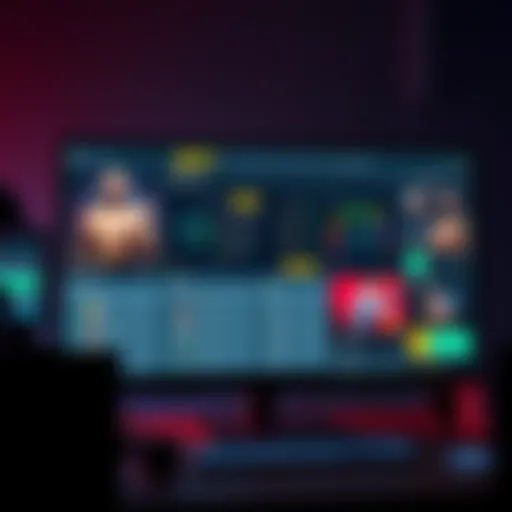 A computer screen displaying various MMA and UFC odds comparison tools with sports betting graphics