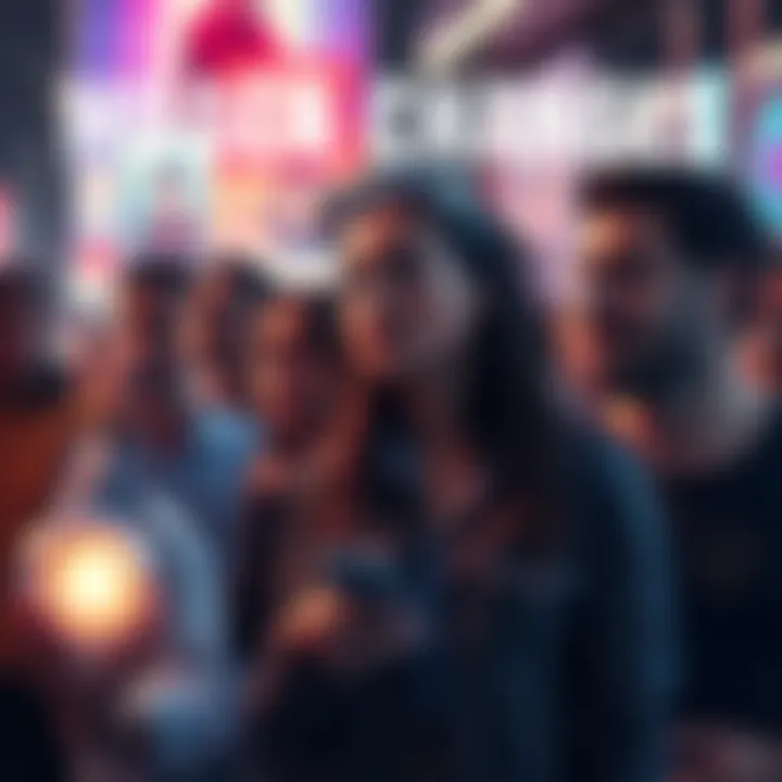 People reacting to unexpected changes in their daily lives with curiosity and surprise.