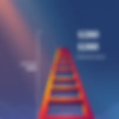 Modified Ladder Investment An illustration of a ladder symbolizing investment growth, showing initial $25 at the bottom and $280 at the top with potential future earnings indicated next to it.