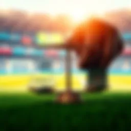 A person weighing the decision to withdraw money now or wait for specific game outcomes, with football graphics in the background.