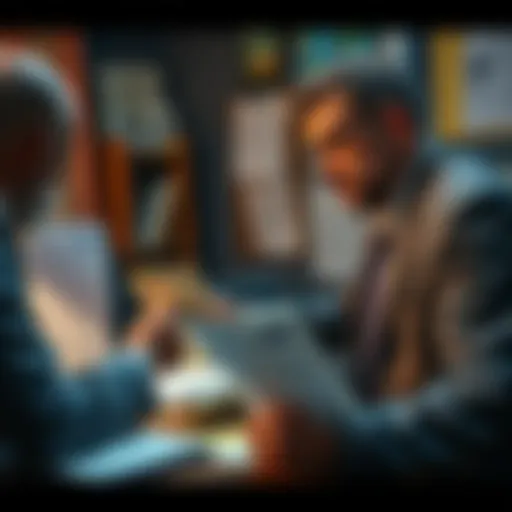 Dolidze discussing money printer allegations in Georgia, surrounded by evidence documents.