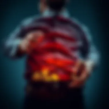 A person looking at empty pockets, symbolizing financial scarcity.