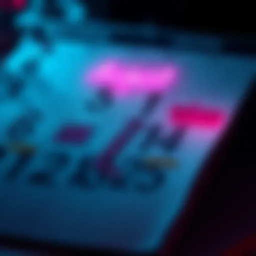 A calendar with highlighted dates for August 2026, featuring notes and reminders about upcoming posts.