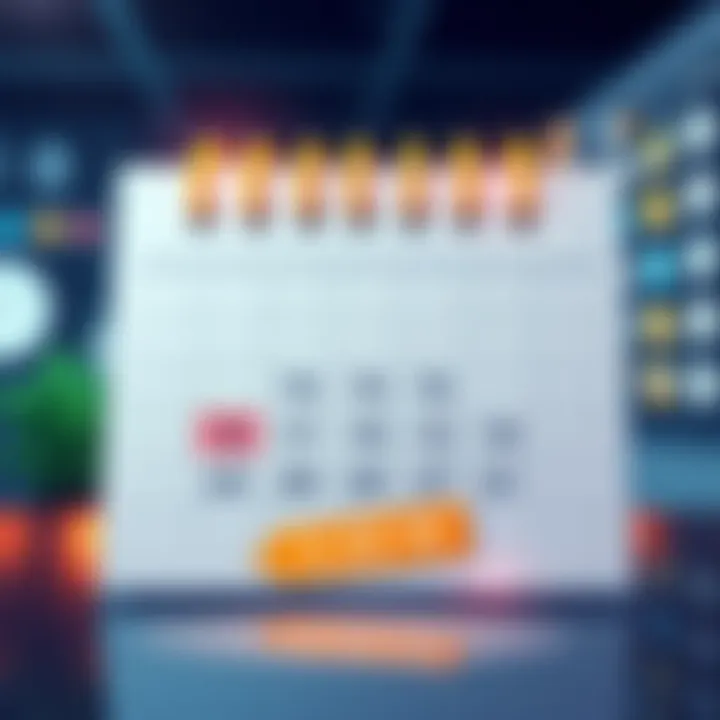 Monthly Bonus Payment Overview An illustration showing a calendar with payment dates marked, highlighting the period from the 20th to the 27th of the month.