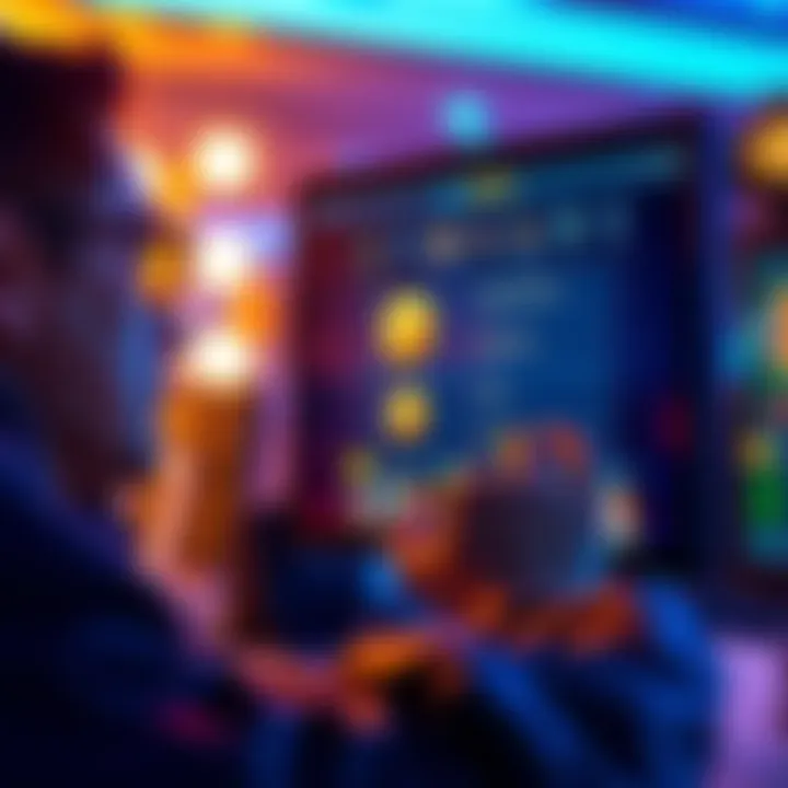 A person looking at a computer screen displaying bonus withdrawal options with a thoughtful expression.