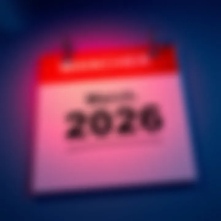 Calendar marked with March 26, 2025, highlighting the confirmed monthly date.