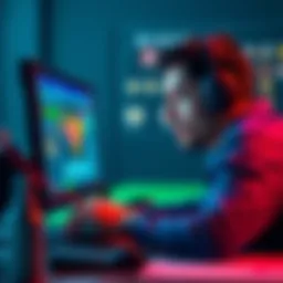 A player looking at a computer screen, seeking information about monthly betting rewards and platinum tier benefits