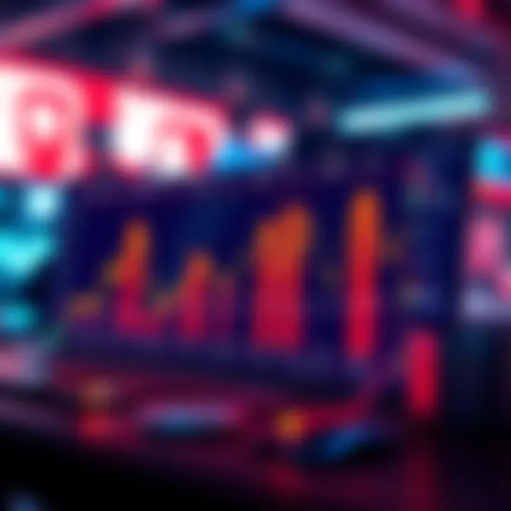 A chart displaying monthly trends and opinions analysis