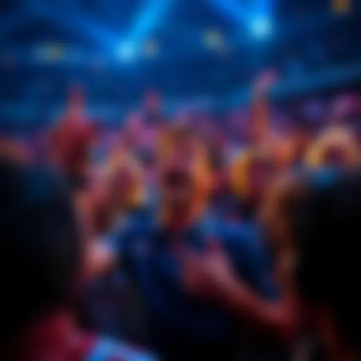 Murray offering 95% payout A surprised crowd reacting to Murray's announcement of a 95% payout, showing excitement and disbelief.