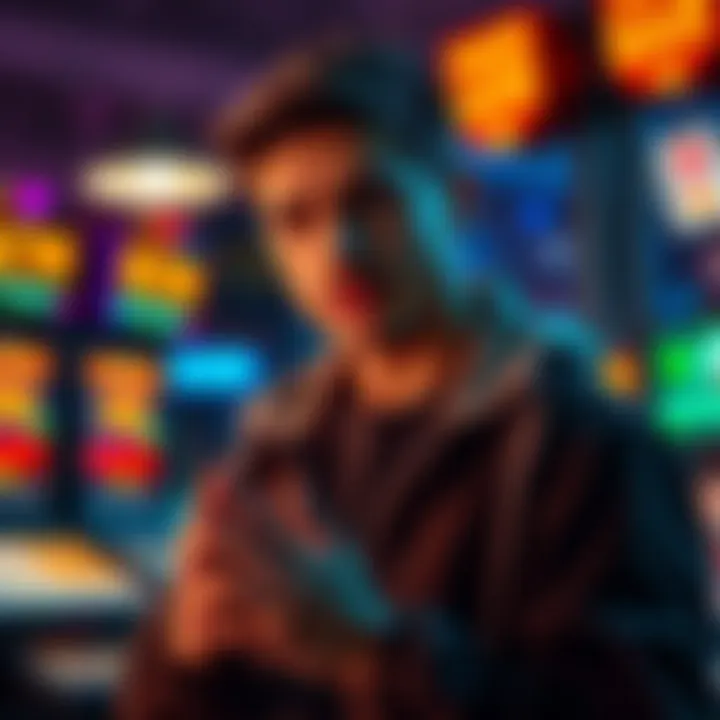 Nathaniel, a 19-year-old electrician, talks about his struggle with gambling addiction, expressing his emotions and seeking help.