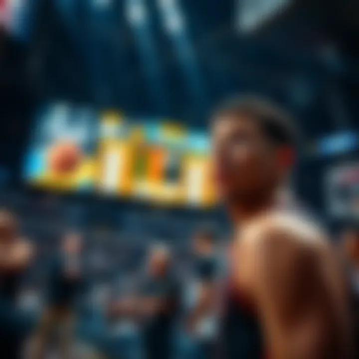 Tyler Herro looks surprised during a game as stats are displayed on the scoreboard, raising questions about adjustments in player stats