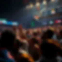 Basketball fans cheering as NBA season approaches with excitement