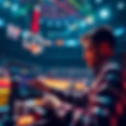 A person analyzing stats and strategies for NBA betting on April 1st