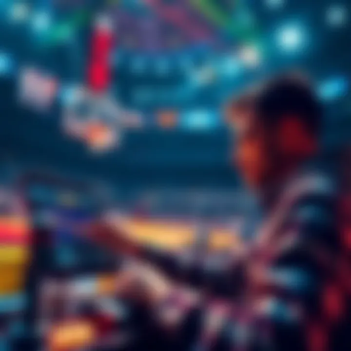 A person analyzing stats and strategies for NBA betting on April 1st