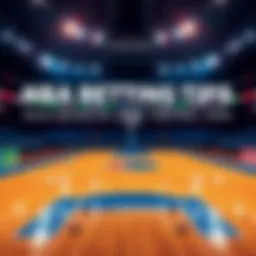 Basketball court with betting odds displayed, highlighting games for May 8, 2026