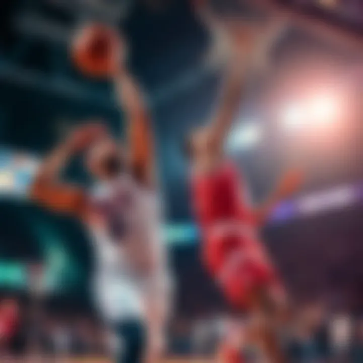 Tre Jones and Scottie Barnes making impressive plays during an NBA game on April 1