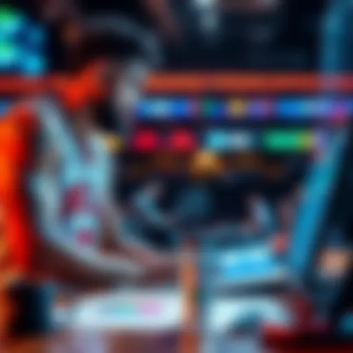 NBA Player Bets Analysis Basketball player analyzing betting props with stats on a table