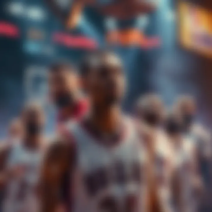 NBA players facing controversies and unusual situations on the court