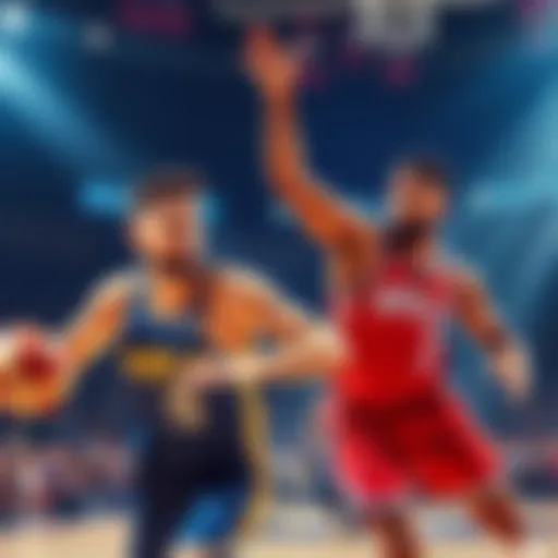 Luka Doncic and Kawhi Leonard in action during NBA games, highlighting their influence on Pick6 payouts for the week.