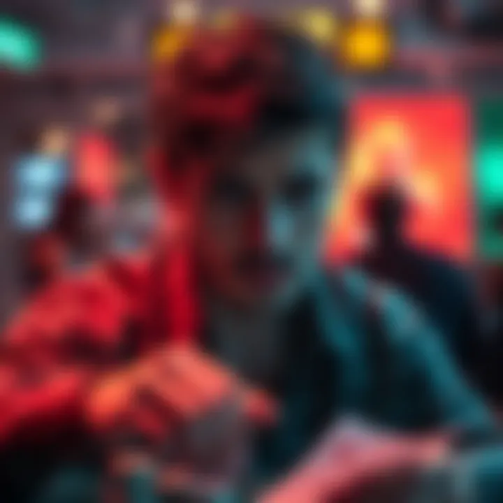 Person breaking free from gambling with self-exclusion and account changes