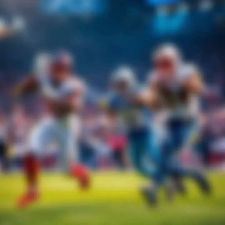 Players in action during NFL games in 2026, showcasing key moments and players on the field.