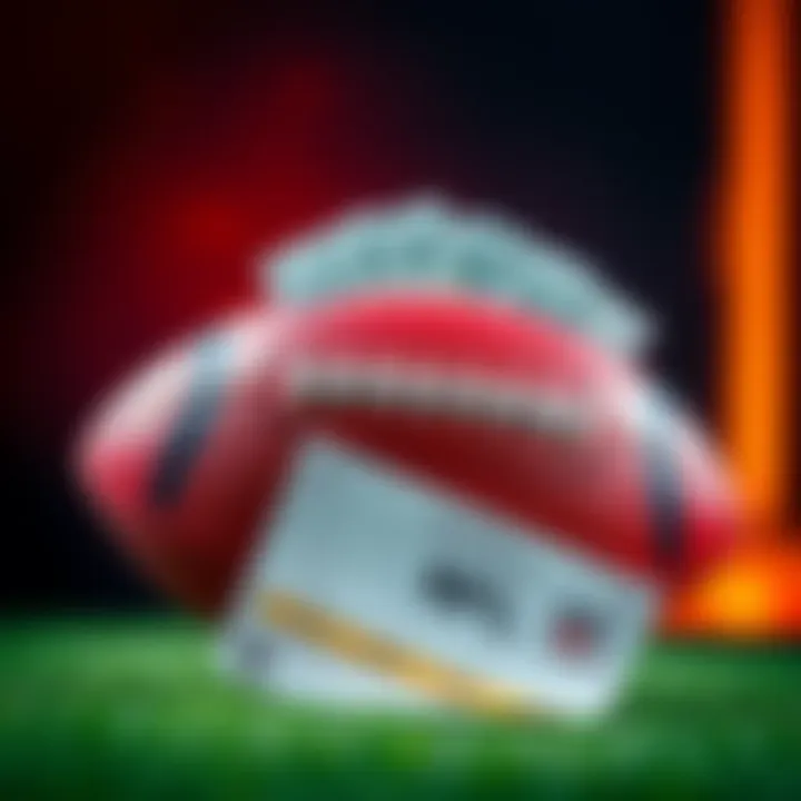 A football with cash bonuses and a betting slip featuring Kyren's challenge