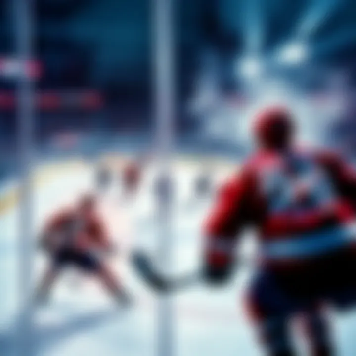 Players on the ice during an NHL game, showcasing excitement and intensity on October 22, 2026.