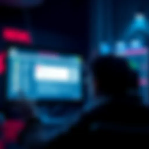 NHL Scoring Stack Boost Issues A person looking frustrated at a computer screen displaying NHL scoring data with error messages