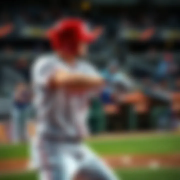 Nico Hoerner preparing to bat during a baseball game